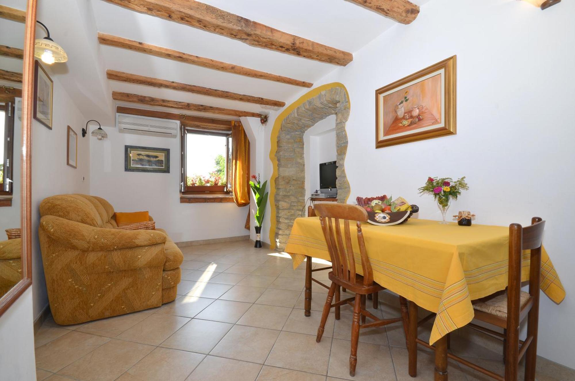 Bella Vista Apartments Motovun Habitación foto